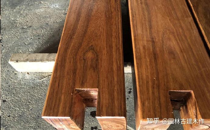 印尼菠萝格木材介绍庭院别墅古建筑用的木材(图1)